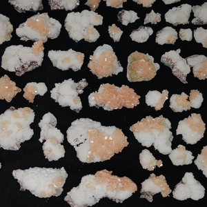 La mejor calidad Apofilita con Stilbite en Calcedonia Base Matrix Espécimen Minerales DE LA India - Product Image 1