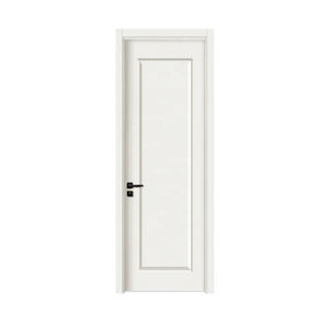 ประตูไม้สีขาวประตูพื้นสำหรับใช้ภายในห้อง - Product Image 3