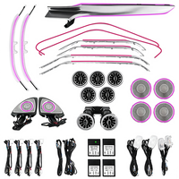 Kit d'éclairage d'ambiance intérieur LED 64 couleurs pour Mercedes Benz Classe C W205/GLC W253 2015-2021 - Accessoires