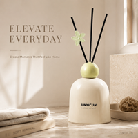 Diffuseur de parfum d'ambiance personnalisé avec bouteille en verre, diffuseur parfumé de luxe pour boutique de cadeaux, décoration de vente au détail, OEM, marque privée