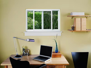 Fenêtres coulissantes horizontales en aluminium de style français OEM, étanches, isolantes thermiquement, insonorisées, double vitrage trempé, marque allemande - Product Image 4