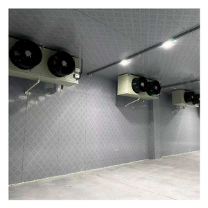 Grande chambre froide d'entrepôt logistique avec l'unité de condensation pour les produits frais <span class=keywords><strong>et</strong></span> les denrées périssables - Product Image 4