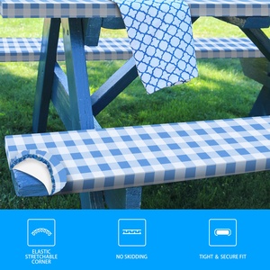 Nappe <span class=keywords><strong>de</strong></span> pique-nique pour accessoires <span class=keywords><strong>de</strong></span> <span class=keywords><strong>camping</strong></span>-<span class=keywords><strong>car</strong></span>, jardin extérieur 72x28 pouces couverture <span class=keywords><strong>de</strong></span> table <span class=keywords><strong>de</strong></span> pique-nique et couvertures <span class=keywords><strong>de</strong></span> banc - Product Image 3