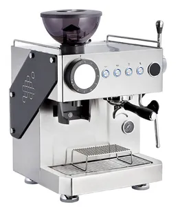 ITOP 15 بار ماكينة القهوة صانع قهوة تجارية مع طاحونة آلة للبيع
