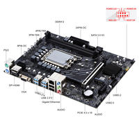 B760M DDR4 MATX PC LGA 1700 Intel B760 PCIE4.0 Motherboard Gaming dengan Port kartu jaringan Wifi