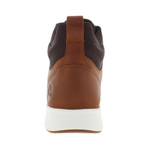 Chaussures pour hommes Timberland Parker Street Mid Lace Leather, couleur rouille, cuir pleine fleur, style marche - Product Image 3