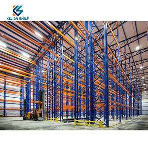 מחסן פלדה בצפיפות גבוהה מתכת ואן מתלה מערכת מדפים כבדים מדפים יחיד עמוק תעשייתי מדף משטחים - Product Image 2