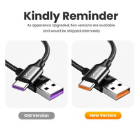 UGREEN USB a USB C Cable Tipo C Cable de carga rápida 6A USB 2,0 Cable trenzado