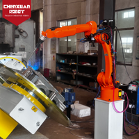 Robot de soudage 6 axes performant, longue portée et haute précision pour les machines d'ingénierie et le soudage de tôles