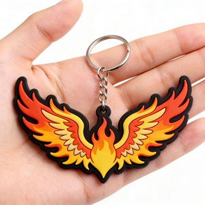 Chaveiro de PVC Macio para Lembrança Turística, Chaveiro de Borracha Personalizado, Suporte para Chave com Logotipo 3D, Chaveiro Promocional, Fabricante de Brindes - Product Image 2