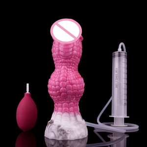 YOCY Silicone Fantasy Fire Kylin Squirting Penis Large Ejaculation <b>Dildo</b> With Sucker Spray Liquid Sex Toys for Women Men - Product Image 2