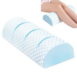 Semi Roll Pillow Half Moon Bolster Rodilla Almohada para Side Back & Stomach Sleepers Posicionador funcional - Product Image 6