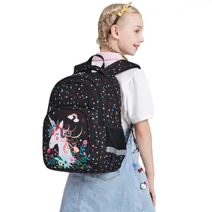 Large Capacity Backpacks Unicorn Kids School Backpack Bag For Girls Kids Backpack Manufactures School Bags For Boys