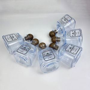 Bouteille en plastique personnalisable pour tequila, verre à cocktail tendance - Product Image 5