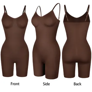 Nouveau Body Sculptant Femme, Débardeur Gainant Effet Ventre Plat, Short Anti-Frottement, Amincissant, Serre-Taille et Rehausseur de Fesses - Product Image 3