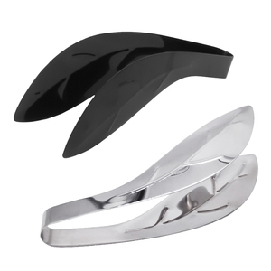Pince à glace en acier inoxydable en forme de <span class=keywords><strong>feuille</strong></span>, outils de bar écologiques, support alimentaire anti-brûlure pour cuisine, pain et cocktails - Product Image 1