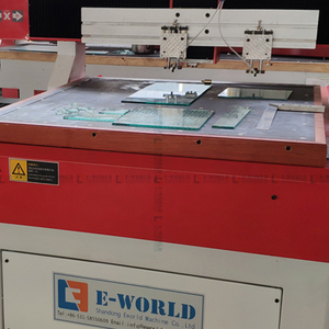 Table de découpe de verre automatique mini plus économique, machine de découpe de verre CNC multi-têtes à vendre - Product Image 4