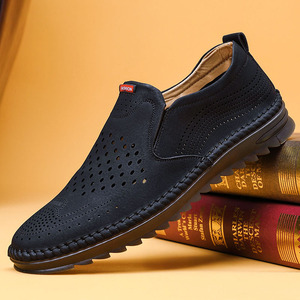 Sandalias de Cuero Blancas de Moda para Hombre, Estilo 2026 - Zapatos Casuales y Formales Más Vendidos - Suela Suave de una Pieza, Transpirables - Product Image 3