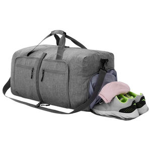 Sacs de voyage pliables RTS en gros, sacs de week-end mixtes avec compartiment à chaussures, unisexe, imperméables et résistants aux déchirures - Product Image 2