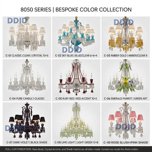 Lustres suspendus modernes en cristal, luminaires de plafond pour salon, éclairage décoratif - Product Image 6