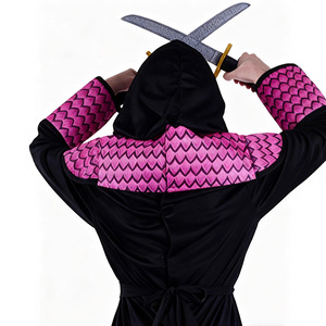 Disfraz de Ninja Superhéroe para Niños de Halloween |   Disfraz para Televisión, Cine y Representaciones Escénicas |   Componente Superior Unisex para Niños - Product Image 3