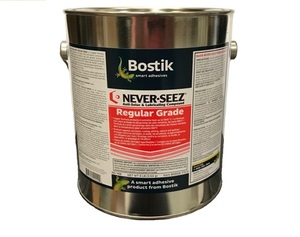 ZT98 Bostik NS-168 NEVER.SEEZ Anti Seize Lubricating <b>Adhesive</b> Compound Regular Grade 8 LB. Flat Top Can for Transportation Use - Product Image 5