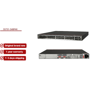 Switch Gigabit Ethernet Administrado para Redes Domésticas Inteligentes S5731-S48P4X con IP, VLAN, QoS y SNMP, en Existencia - Product Image 1