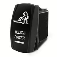 Interrupteur à bascule gravé au laser 12V 24V certifié CE, étanche, pour applications marines et automobiles (yachts), vente en gros usine