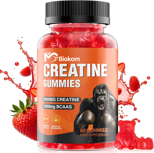 Integratore Pre-<span class=keywords><strong>Allenamento</strong></span> OEM con Etichetta Privata, Creatina Monoidrato in Gommose 5g, Gusto Halal, Integratori di Creatina per Donne e Uomini - Product Image 1