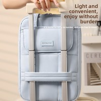 Bolso para Portátil de Poliéster Acolchado de 15 Pulgadas, Estilo Urbano y Sencillo, de un Solo Hombro, Portátil, de Venta Caliente