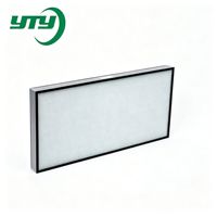 Fabricant de filtres HEPA plissés mini compacts H13 H14 à cadre en aluminium/galvanisé pour applications en salle blanche et en CVC