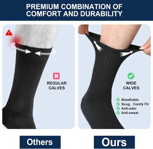 <span class=keywords><strong>Chaussettes</strong></span> en tricot antidérapantes à pois en silicone personnalisées pour hommes, femmes et seniors - Utilisation en milieu hospitalier, Pilates et Yoga - Fournisseur ODM - Product Image 4