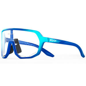 Gafas de Ciclismo Scvcn Fotocromáticas con Montura Completa, Resistentes al Viento, para Deportes al Aire Libre, Correr y Ciclismo de Montaña - Product Image 4
