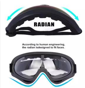 Lunettes de moto, lunettes de protection pour moto tout-terrain, VTT, motocross, anti-UV, réglables, pour la conduite hors route - Product Image 3