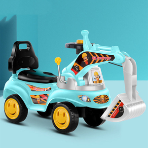 Vente en gros de voitures à bascule pour enfants en plastique de haute qualité CE, voiture à bascule pour bébé, jouets de chantier pour bébé, voiture à bascule pour l'extérieur - Product Image 3
