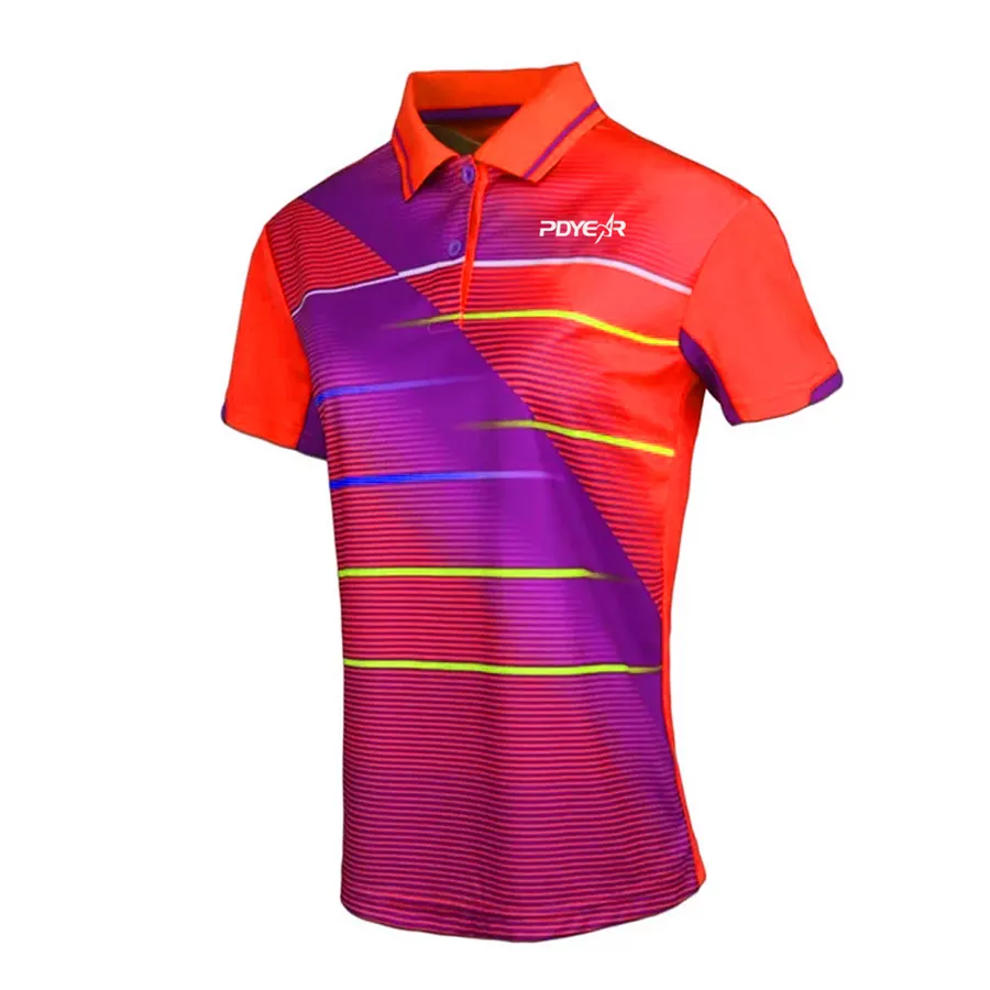 Neuer Stil 100% Polyester gedruckt Kurzarm OEM billige Polo Golf Shirt für Männer