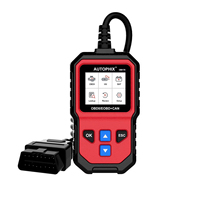 Lecteur de codes de diagnostic automobile universel RTOS OBD2 avec interface 12V DC, écran LED, connectivité USB, programmeur de clés OEM