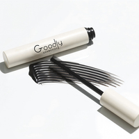 Mascara pour le visage imperméable longue durée rehausseur d'extension de marque privée croissance végétalienne mascara intensif de magie noire