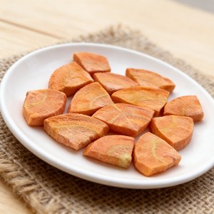 Venta al por Mayor de Zanahorias Liofilizadas a Granel, Rebanadas de <span class=keywords><strong>Zanahoria</strong></span> Deshidratadas por Congelación, Rebanadas de <span class=keywords><strong>Zanahoria</strong></span> FD - Product Image 1