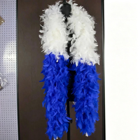 Vlamvertragend Top 130g Fire-Flake Roving Yarn voor podiumdecoraties; Tweekleurige gemengde kleuren, effen kleuren beschikbaar; Yiwu
