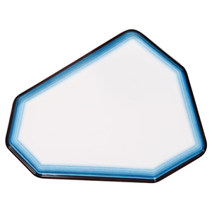 Platos de Melamina Irregulares de la Serie Azul Marino, Duraderos, para Uso en Hoteles, Restaurantes y Fiestas - Product Image 2