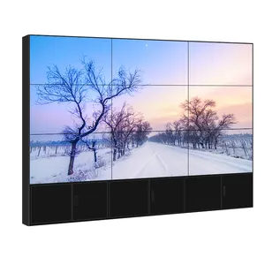 Самый популярный внутренний 55 дюймов ЖК-дисплей экран видео стены для торгового центра киоск Digital Signage