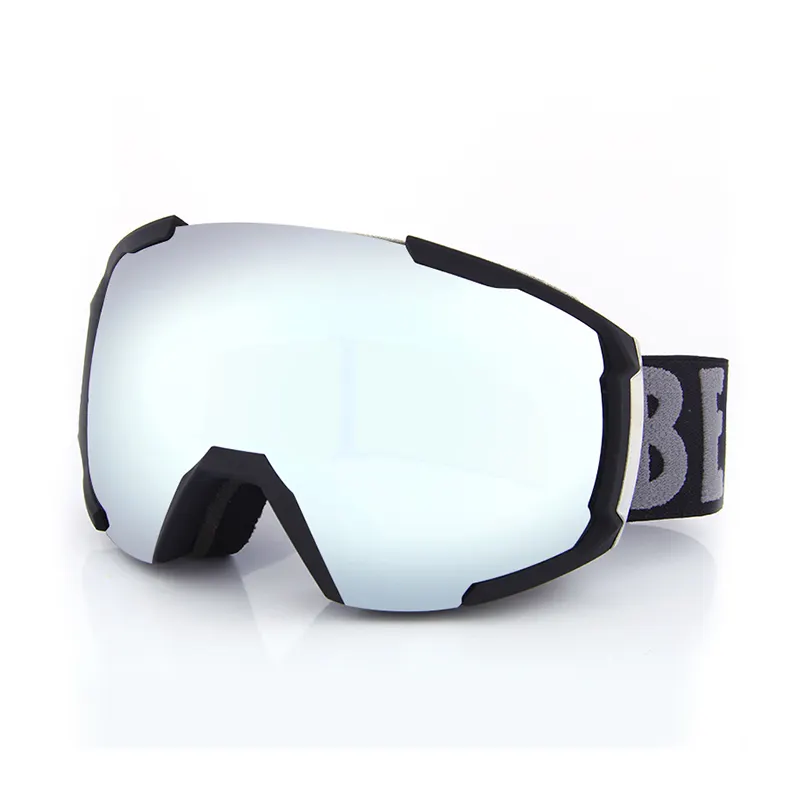 THENICE थोक स्की उत्पादों यूवी बर्फ काले चश्मे विरोधी कोहरे सर्दियों स्की लैस स्की मुखौटा चश्मा