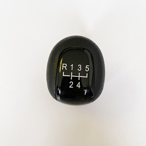 Chen Can Car Gear <b>Knob</b> Black Leather Manual <b>Shift</b> 5-Speed For Buick Excelle - Product Image 1