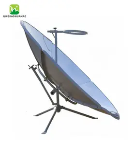 Hot selling solar water heater portable parabolic solar reflector heating solar cooker for home outdoor
