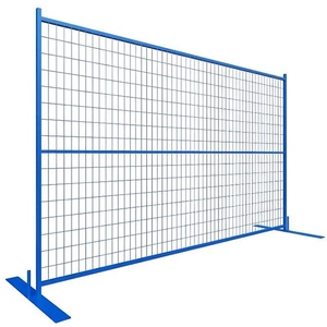 Hot Bán Canada Tiêu Chuẩn Di Chuyển Lưới Hàng Rào Cấu Trúc Mạ Kẽm Hàng Rào Tạm Thời - Product Image 2