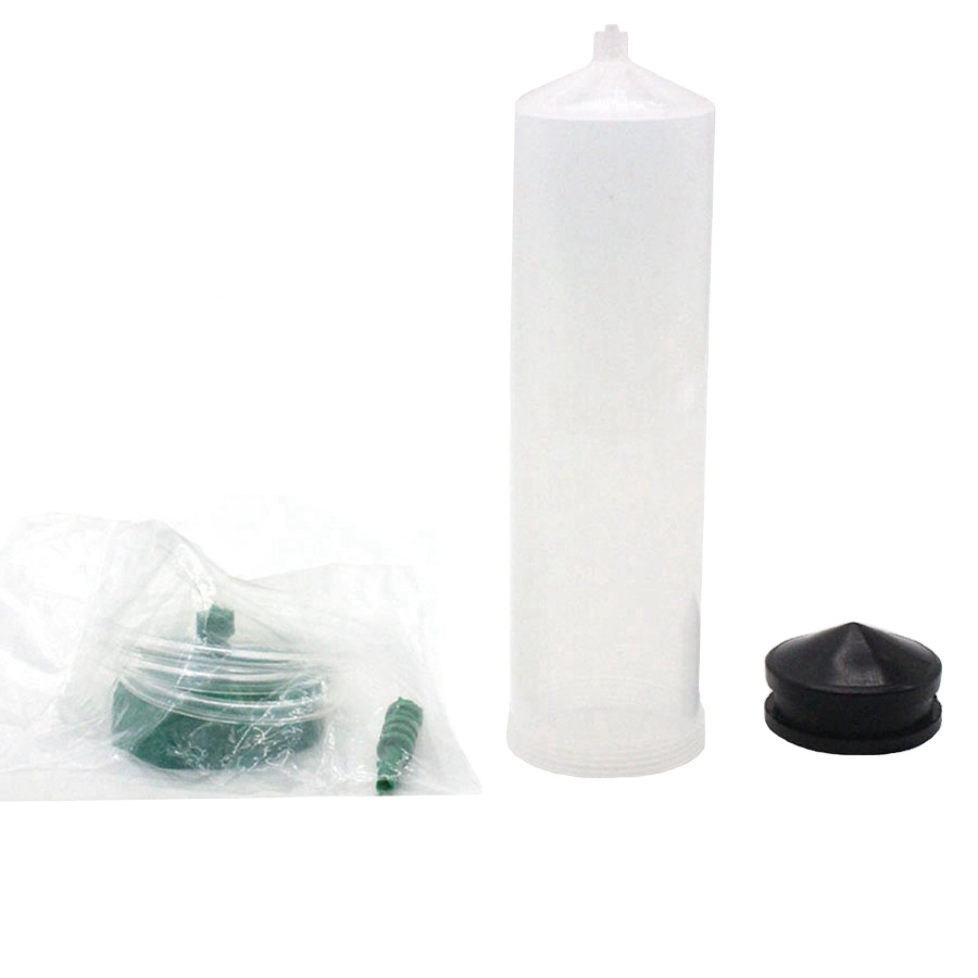 Пластиковый диспенсер для клея американского типа, Воздушная трубка, шприц с адаптером для цилиндра 300 куб. См