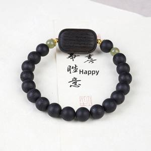 Autentico profumo cinque strisce Sutra singolo cerchio in stile cinese braccialetto retrò Versatile culturale gioco femminile - Product Image 3