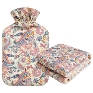 Bouillottes en caoutchouc personnalisées en gros pour l'hiver avec housse et couvertures – Vente directe usine - Product Image 1