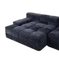 Neues Hochwertiges Memory-Schaum Ecksofa mit Modularem Design für Wohnzimmer und Parknutzung, Hochdichter Schaumstoff, Anpassbare Farbe